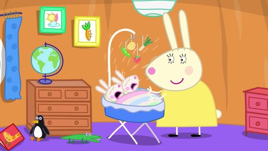 【小猪佩奇彩蛋】佩奇和瑞贝卡模仿宝宝大哭