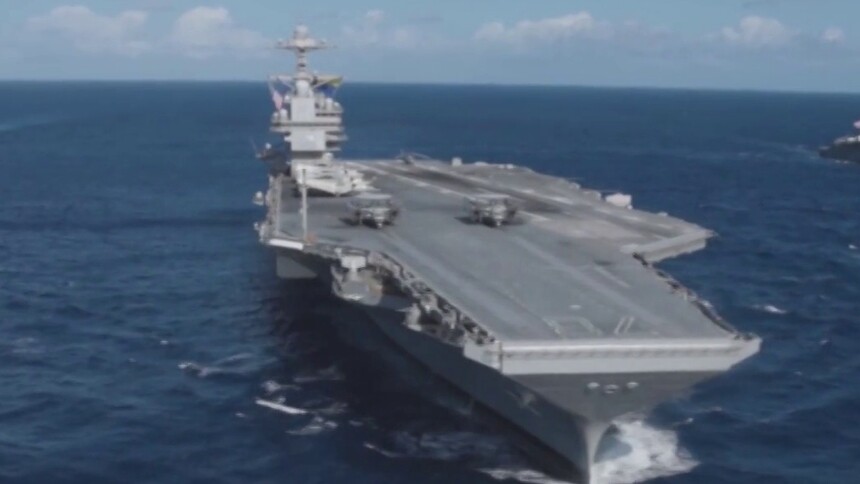 美国向拉美水域部署航母 马杜罗：美方捏造借口挑起战争