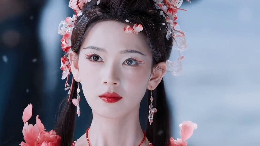 唐俪辞和碧落宫主及西方桃城门对峙