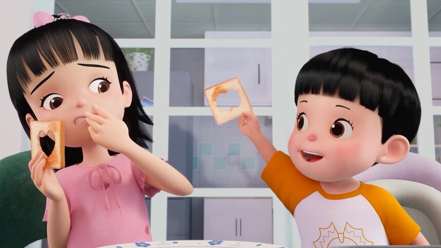 超爱黏着姐姐！牛犇犇变牛皮糖啦