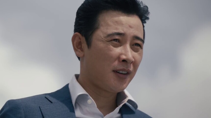付玉东和李道奇在天台相互安慰