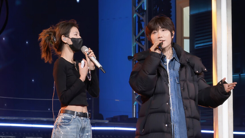 《湖南卫视芒果TV跨年演唱会》彩排直击：徐良张予曦同框超惊喜