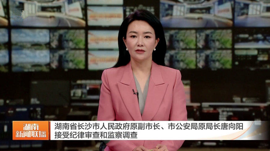 湖南省长沙市人民政府原副市长、市公安局原局长唐向阳接受纪律审查和监察调查