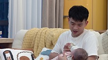 《爸爸当家·慢享季》5月19日看点：郑思维挑战一人带两娃 小宇宙肚子疼急坏萨琪拉