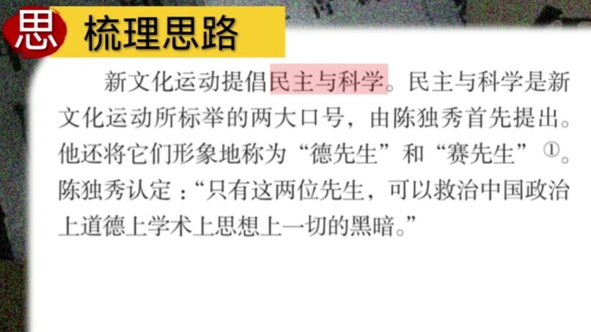 第3集 《从“两个先生”看新文化运动的进步意义》 陈梦圆