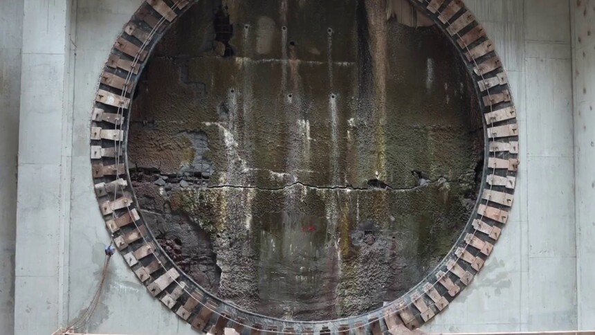 重庆轨道交通7号线一期工程物飞区间实现双线贯通