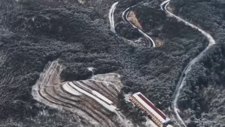秀我中国｜黄土高原雪后初晴现云海