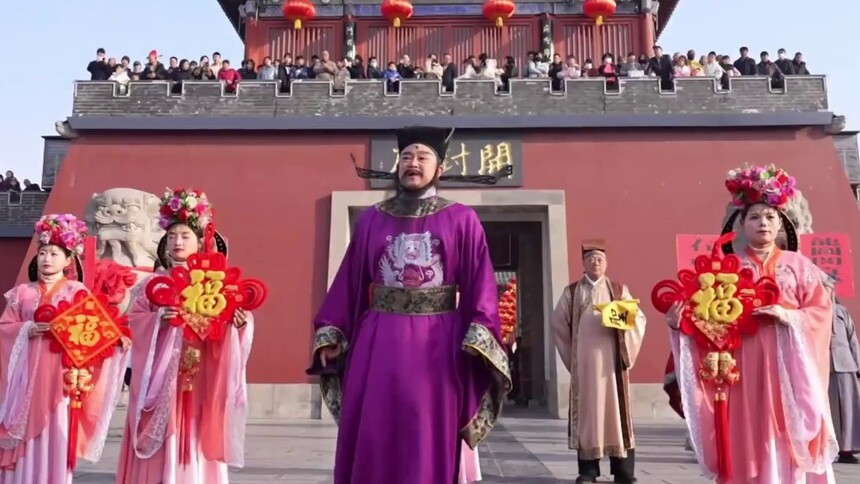 新春走基层丨新春游开封 宋韵满汴梁