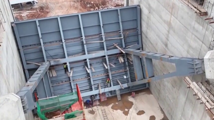 “一马当先”干起来 犬木塘水库建设春节不停工 高效安全抢工期