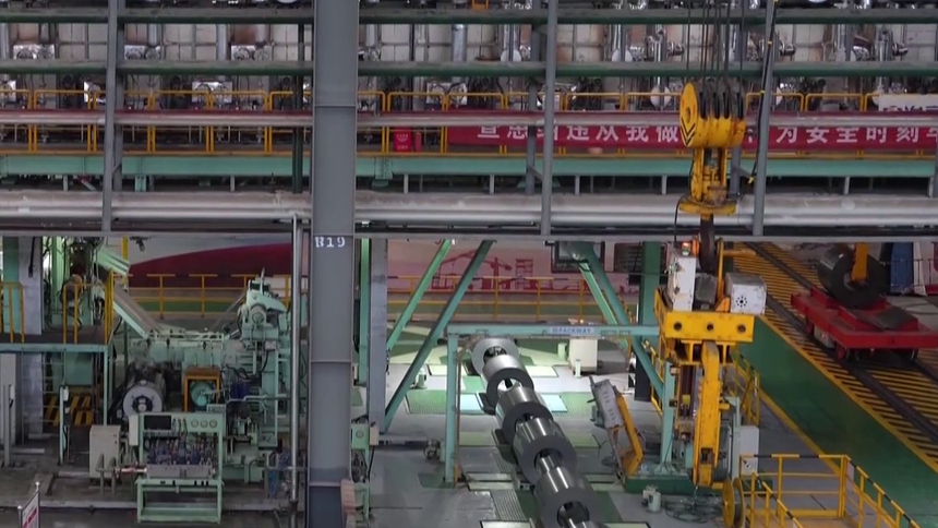 机器轰鸣赶工忙 订单充足销售旺