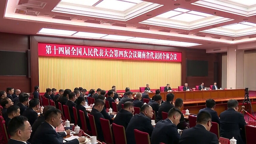 湖南代表团“媒体开放日”：跃马扬鞭春风里 勇挑大梁再登攀