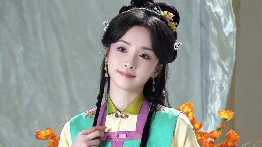 《宝珠》片场侧拍：超美萌！柯颖每一帧都娇俏惹人爱！