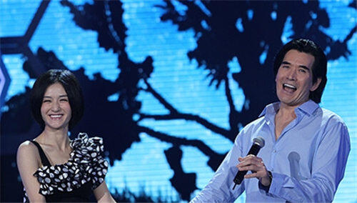 快乐大本营20120623期:费翔牵手谢娜情歌对唱