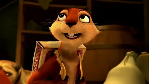 抢劫坚果店-《抢劫坚果店》片段:索立与狗狗大战 安