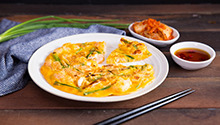 泡菜海鲜煎饼