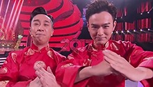 白凯南邓男子上演“大变活人”
