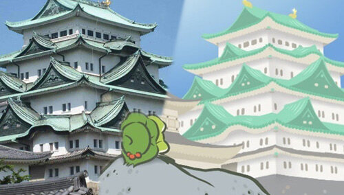 旅行青蛙旅游地日本城堡系列之爱知县名古屋城