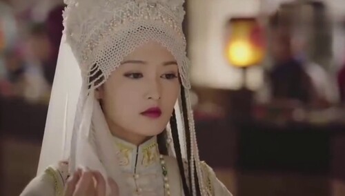如懿传寒香见终于上线了李沁白衣胜雪气质清冷