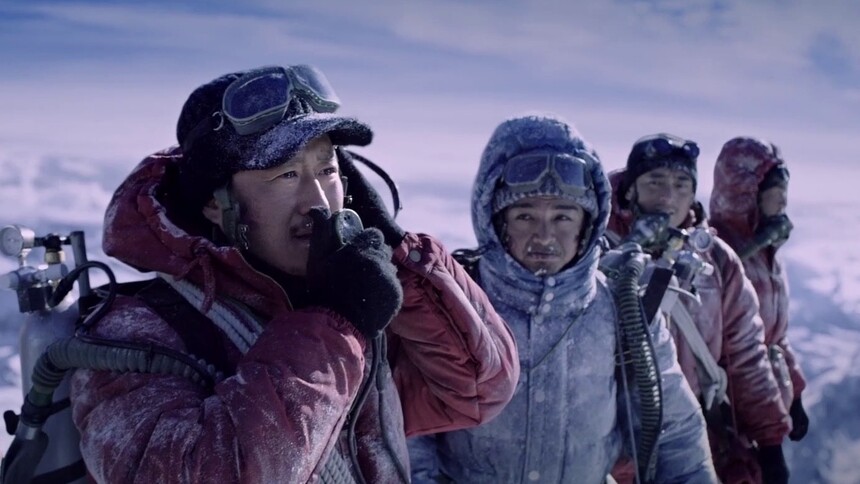 《攀登者》曝"再出发"版预告 攀登男团再战雪山之巅-电影-高清视频