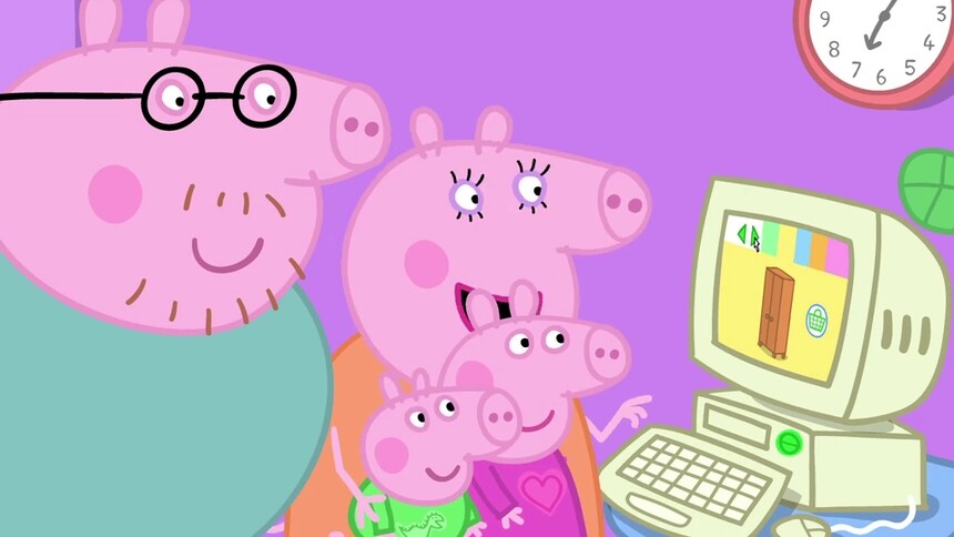 小猪佩奇第二季英文版第44集