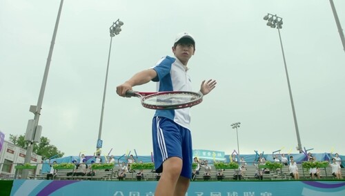 育青中学网球队名场面育青名场面荐小编热推奋斗吧,少年!