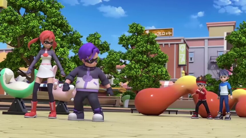 心奇爆龙战车3陀螺战车第6集