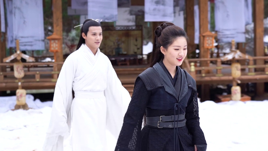 《三千鸦杀》独家花絮：九云美少男变身 小川大型碰瓷现场