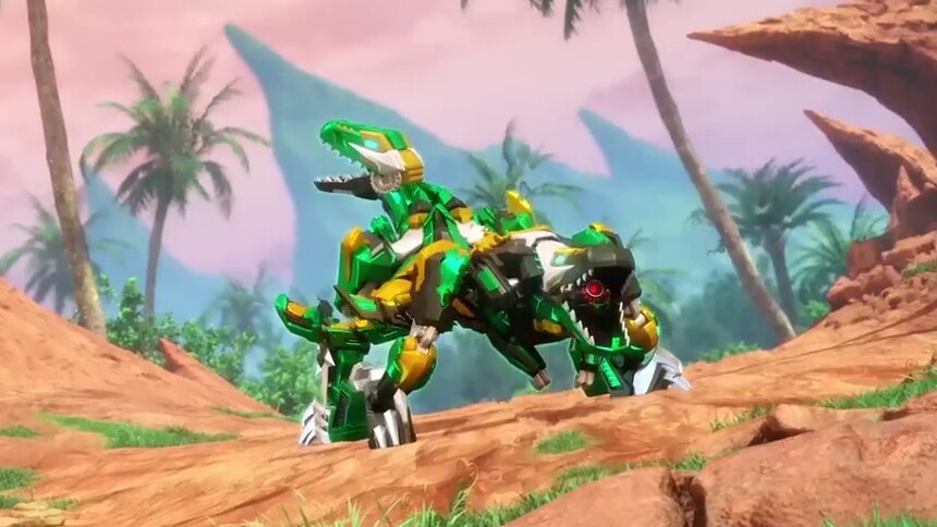 邦宝历险记天塌了 我们神兽战队顶着全26集神兽金刚之超能晶甲被屏幕