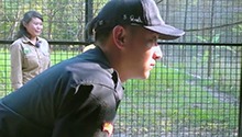 黄子韬被老虎吓跪退