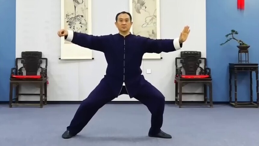 刘勇课堂陈氏太极拳新架一路六段第76式