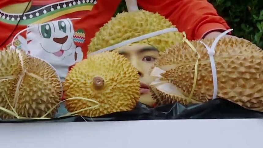 宋威龙cut:宋威龙你画我猜高手 捉迷藏扮榴莲头新造型-综艺-高清视频