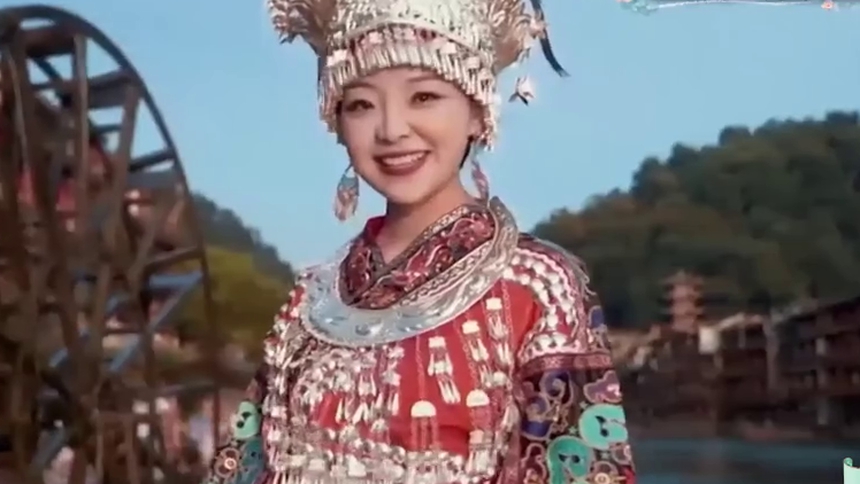苗族婚嫁沉浸式体验 施康石慧婚礼仪式感满满！