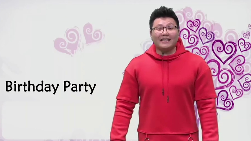 第16集 生日派对的英文
