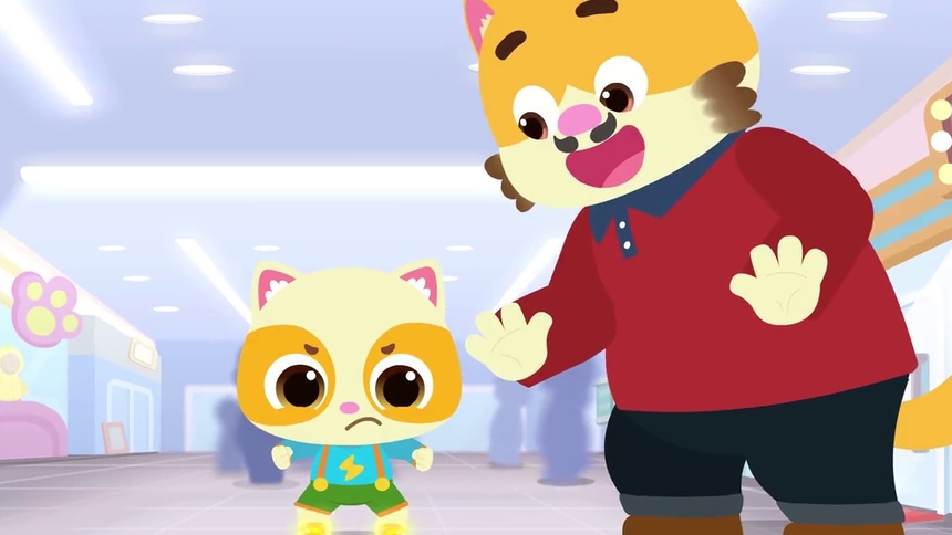 翘胡子猫爸第二季 第3集 勇气糖