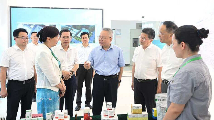 沈晓明赴永州市调研