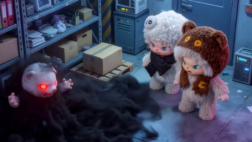 《咕噜比事务所》第14集看点：撒欢熊熊温柔引导破防的小雪