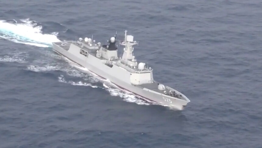 中国海军第49批护航编队起航赴亚丁湾