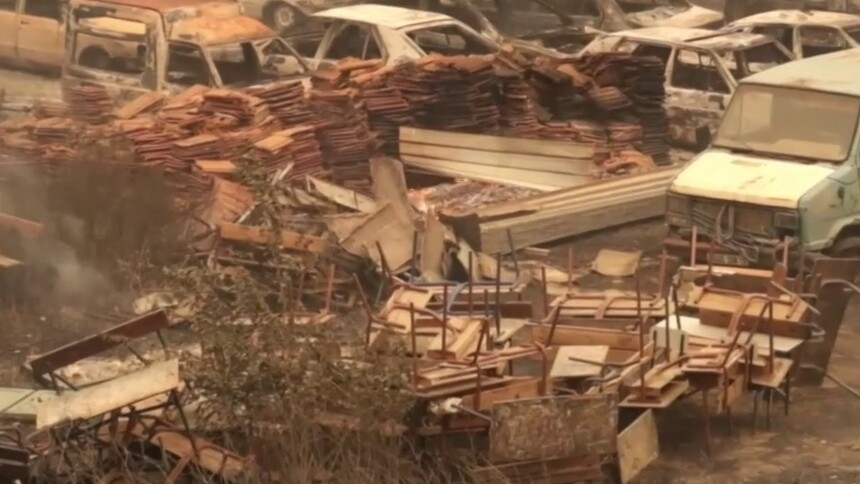 阿尔及利亚多地发生野火：林地农田被毁 12人死亡