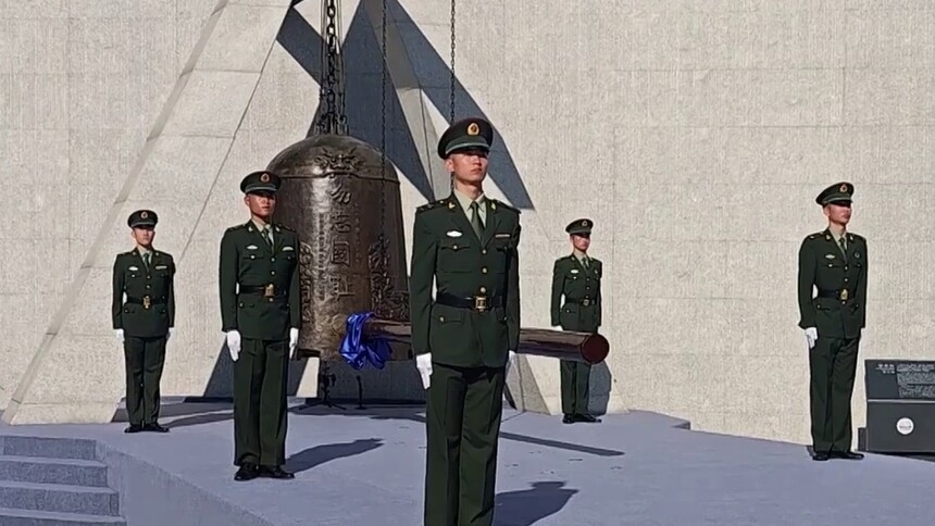 勿忘九一八撞钟鸣警仪式在沈阳举行