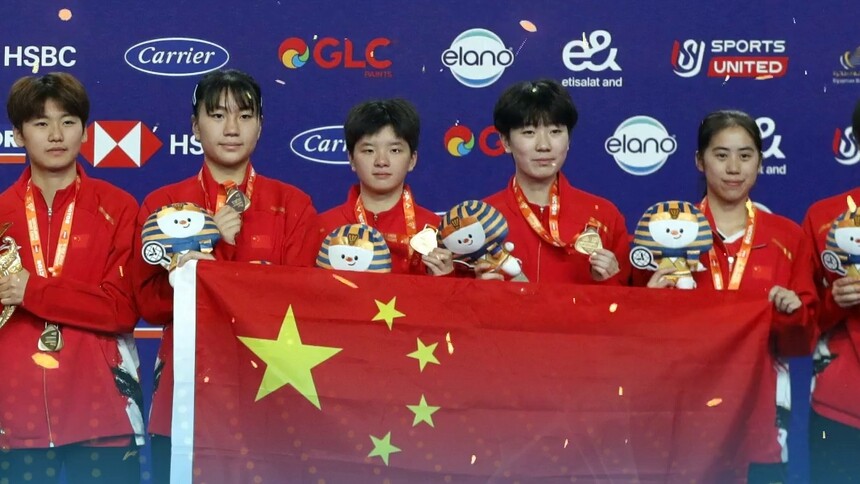 羽毛球世青赛：中国队卫冕混合团体冠军