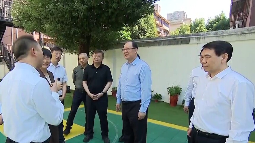 毛伟明在长沙调研重点民生实事进展情况 用心用情办实事 可感可及惠民生