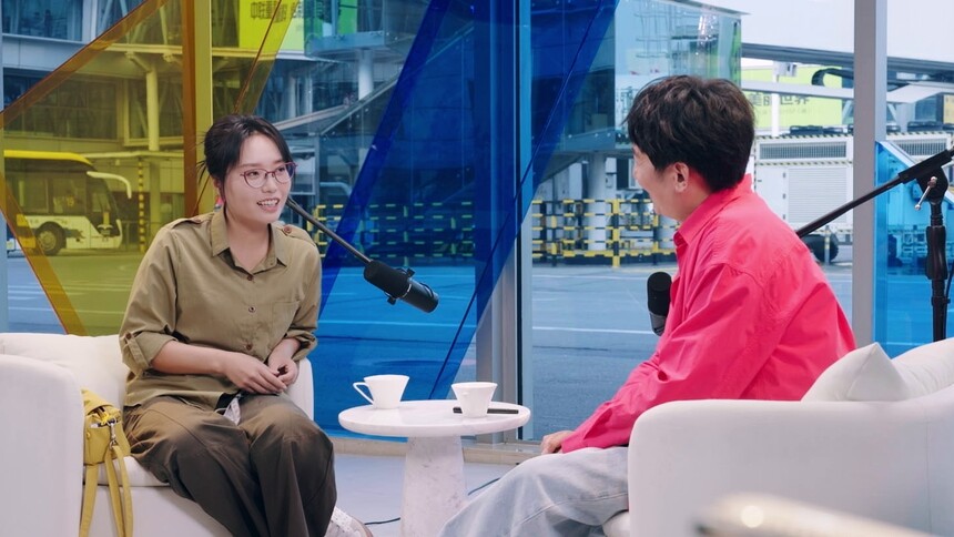 李雪琴录《你好星期六》无助时会求助何老师